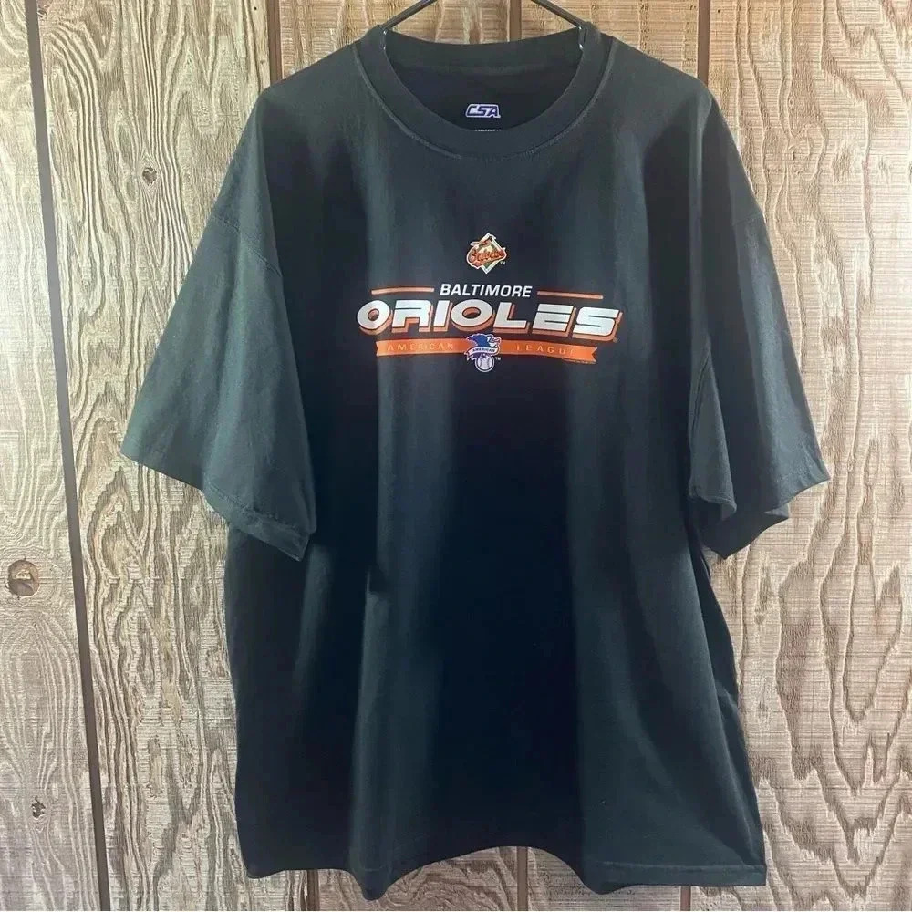 2007 MLB Baltimore Orioles Tee Shirt 🧡⚾️🖤 